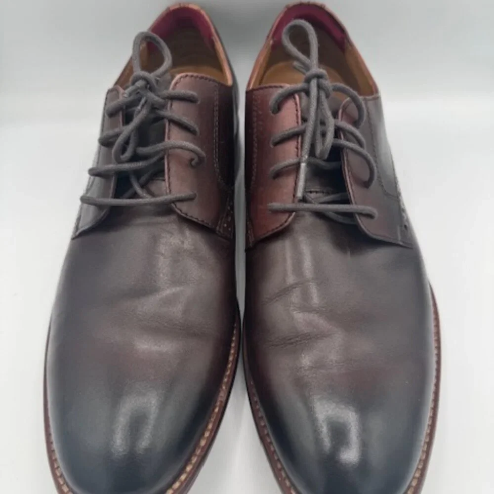 Johnston & Murphy Men's Conrad 2.0 Mahogany Full Grain Size 9M